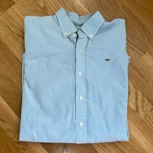 Youth XL (20) vineyard vines mini check button down
